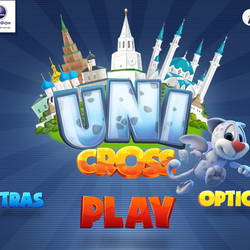 Главная заставка для игры "Uni cross"