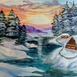 Зима в России