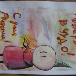 эскиз открытки