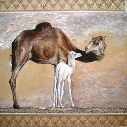 верблюдик с мамой