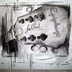 Сломанный Les Paul 