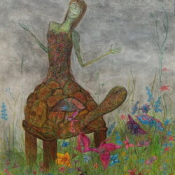 дом-человек-черепаха