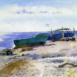 Лодки на берегу. Головинка