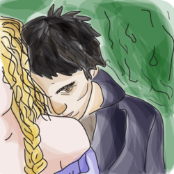 Поцелуй в плечо