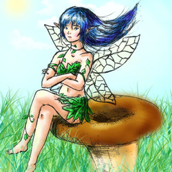 Обиженная Эльфийка