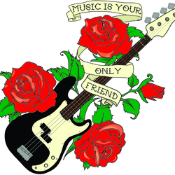 Music is your only friend