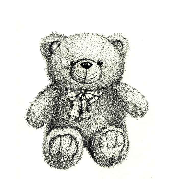 Иллюстрация Медвежонок в стиле детский Illustrators.ru 