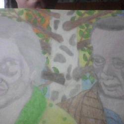 Тетя и дядя.