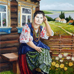 Портрет в деревне