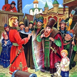 Иллюстрация "Русские сказки"