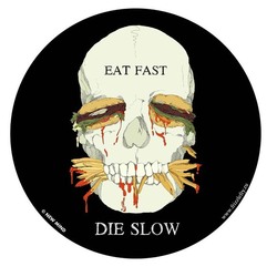 sticker_eat fast