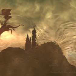 Полет над знездом дракона/Flying above the castle