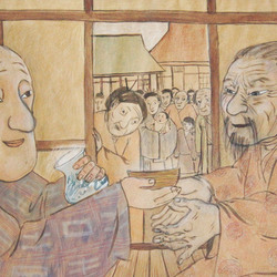 Исцеление. Иллюстрации к японской сказке. 