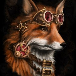 steampunk fox