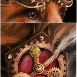 steampunk fox детали