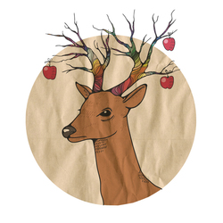 Christmas deer