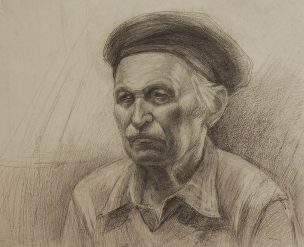 Иллюстрация Портрет в стиле академический рисунок, графика,