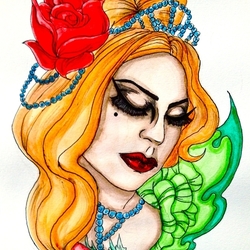 TATTOO cover Lady Gaga