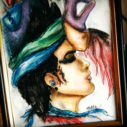 I was born with glitter on my face