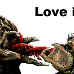 Predators.Love is...