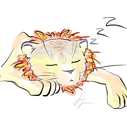 Спящий лигруша