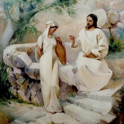 Христос и Самаритянка