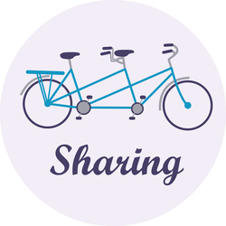 Sharing logo