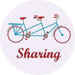 Sharing logo