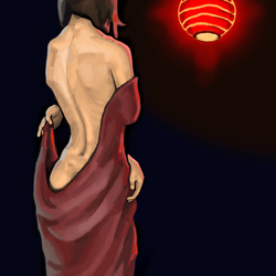 Улица красных фонарей