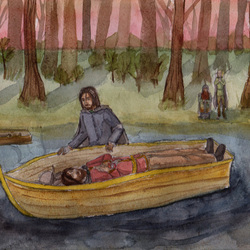 Прщание с Боромиром 