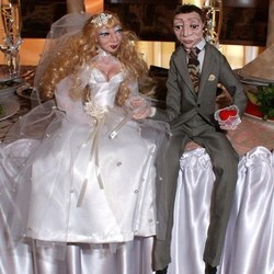 свадьба (портретная кукла)