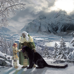 Знакомство Кетти-Бри и Гвенвивар