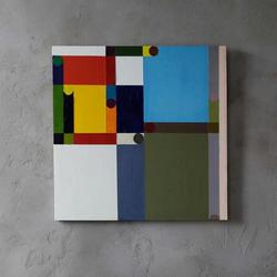 "Скромность" х.м., 80х80 см., 2012г.