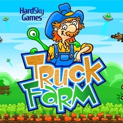 Дизайн и графика для игры «Truck Farm» - картинка для рекламы