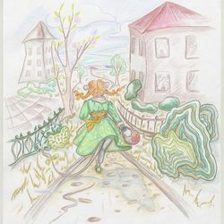 Мышка отправляется в путь