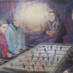 Роспись в баре