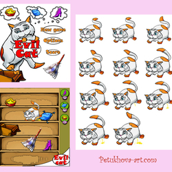 "Вредный кот" - онлайн игра