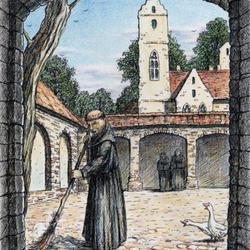 Иллюстрация к сказке "Лис Святого Вульперия"