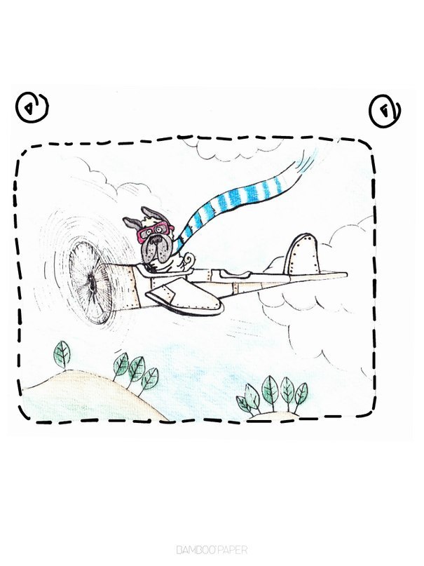 Иллюстрация Полеты во сне в стиле классика | Illustrators.ru