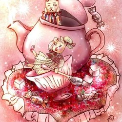 чаепитие котов