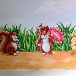 Детская по собственным эскизам.Киев. Жилой комплекс "Конык", д. Чапаевка