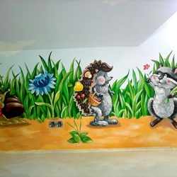 Детская по собственным эскизам.Киев. Жилой комплекс "Конык", д. Чапаевка