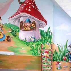 Детская по собственным эскизам.Киев. Жилой комплекс "Конык", д. Чапаевка