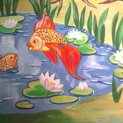 Детская по собственным эскизам.Киев. Жилой комплекс "Конык", д. Чапаевка