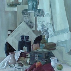 Память о прошлом,холст, масло 50х70