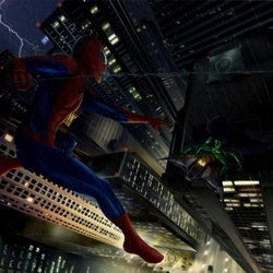 Spider-man vs Green Goblin