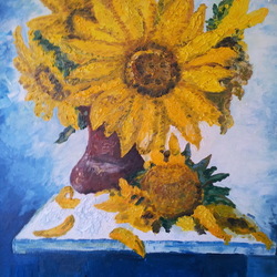 Подсолнухи