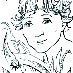 Иллюстрация к сказу П. Бажова "Каменный цветок"