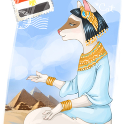 Кошка из Египта