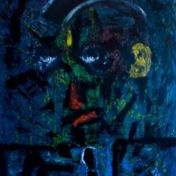 Одноухий грустный человек в галстуке